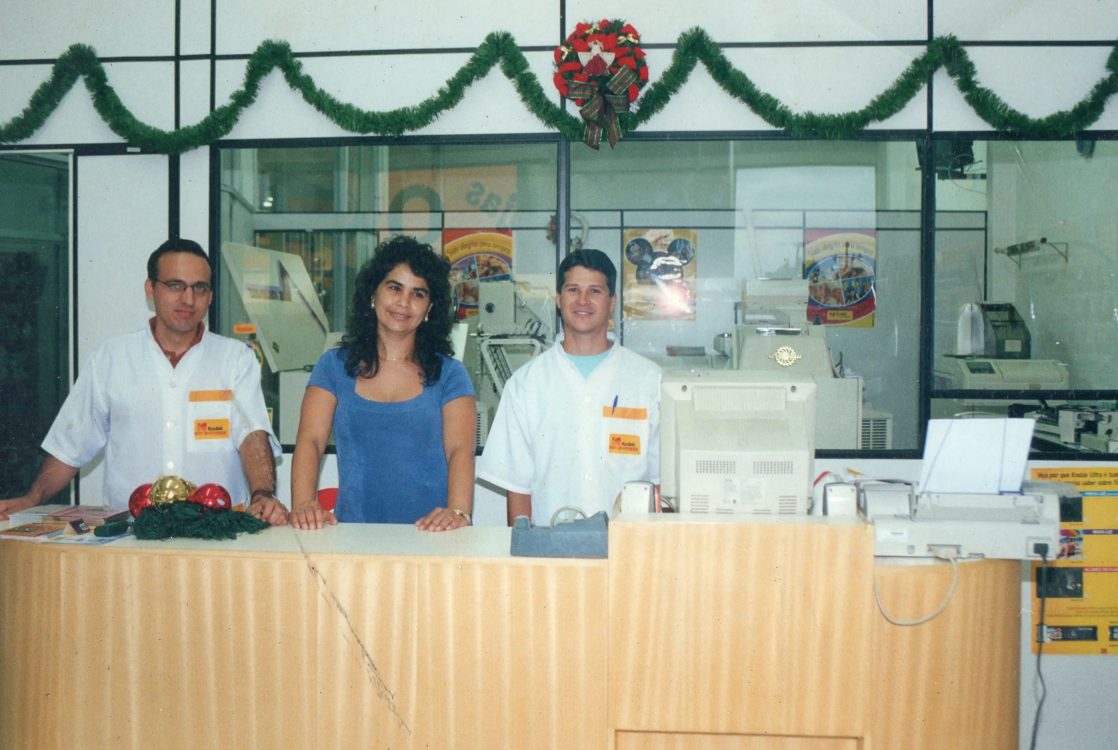 Laboratório de revelação Fotomania em Sapiranga nos anos 90