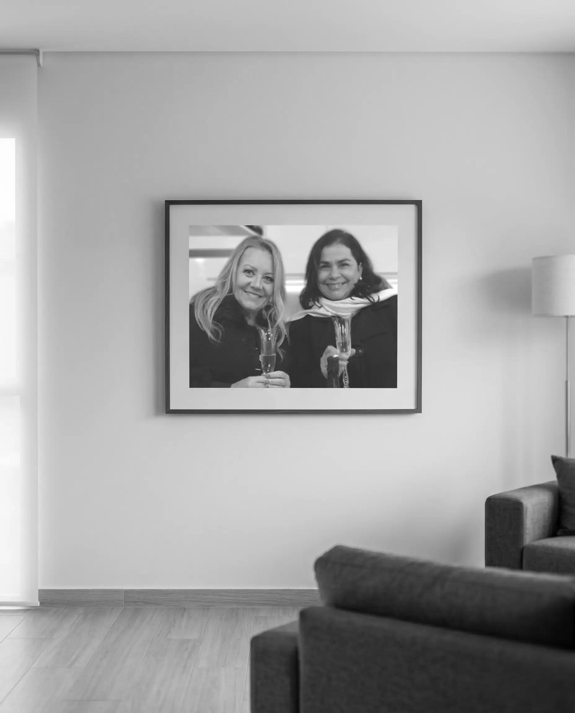 Ampliação fotográfica 30×40 em moldura - Quadros e Decoração Fotomania