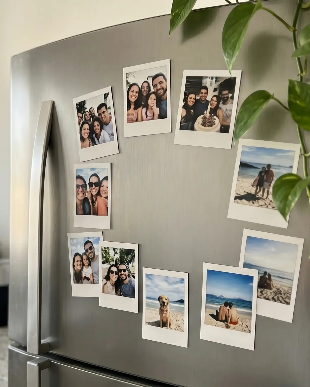 Imãs e polaroids personalizados com foto - Fotomania